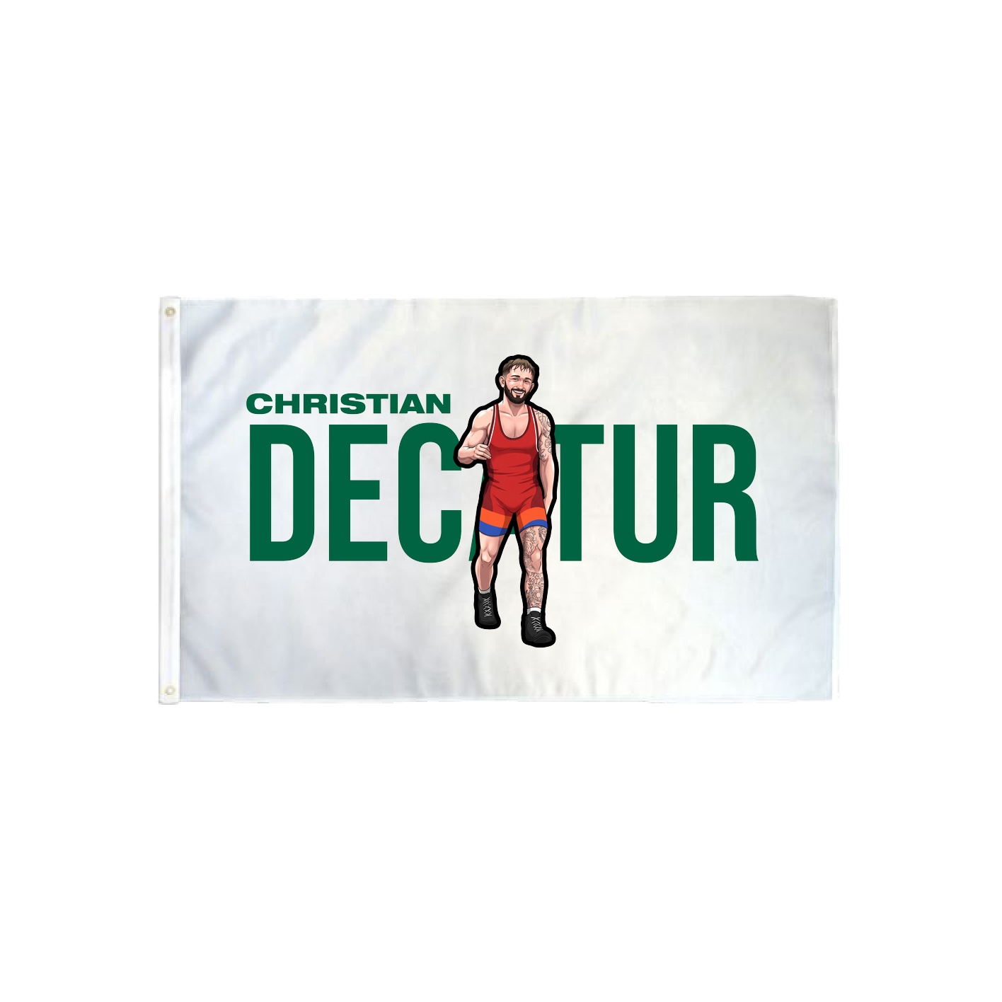 3x5 Flag — Player Name in Classic