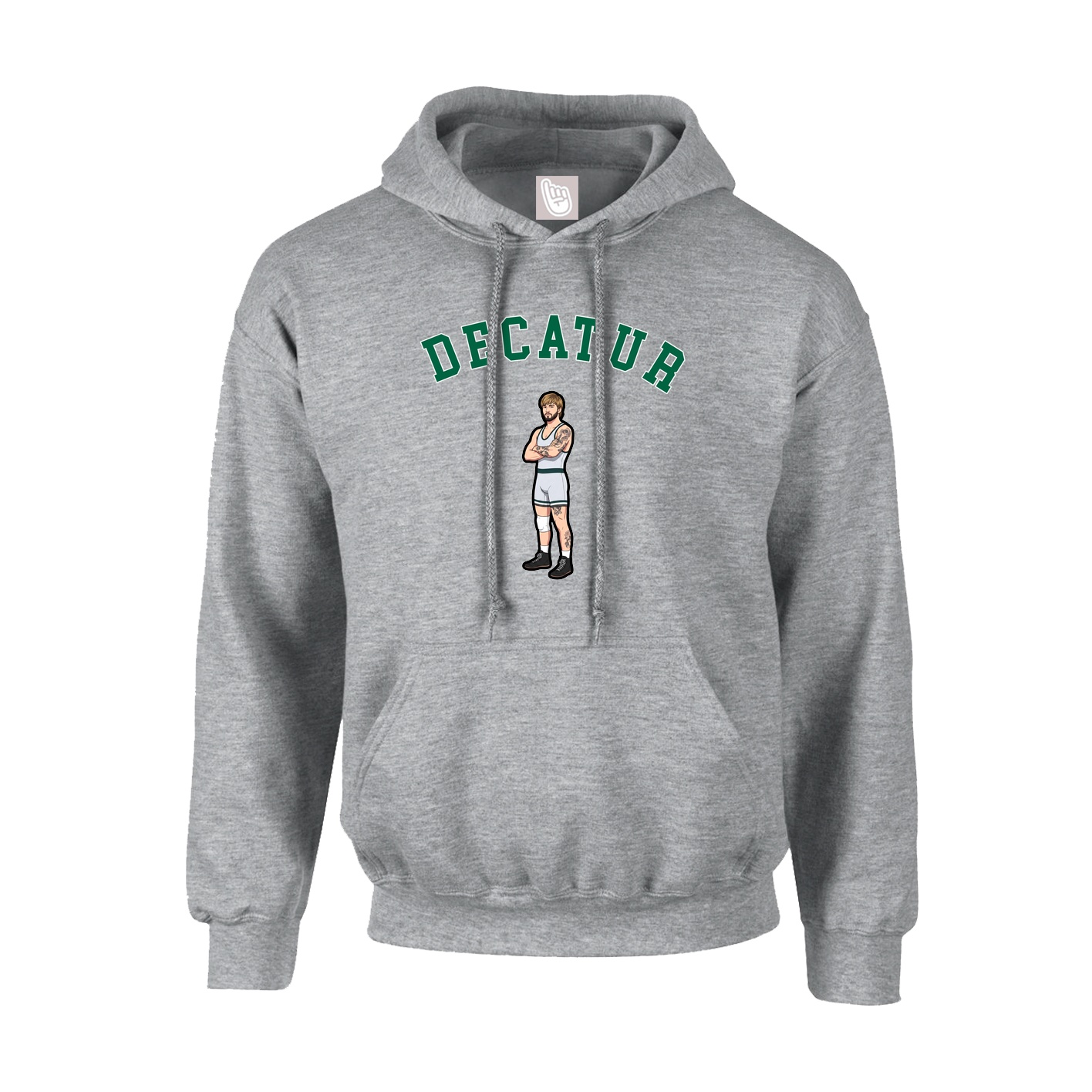 Hoodie — Shirsey Arch in Grey