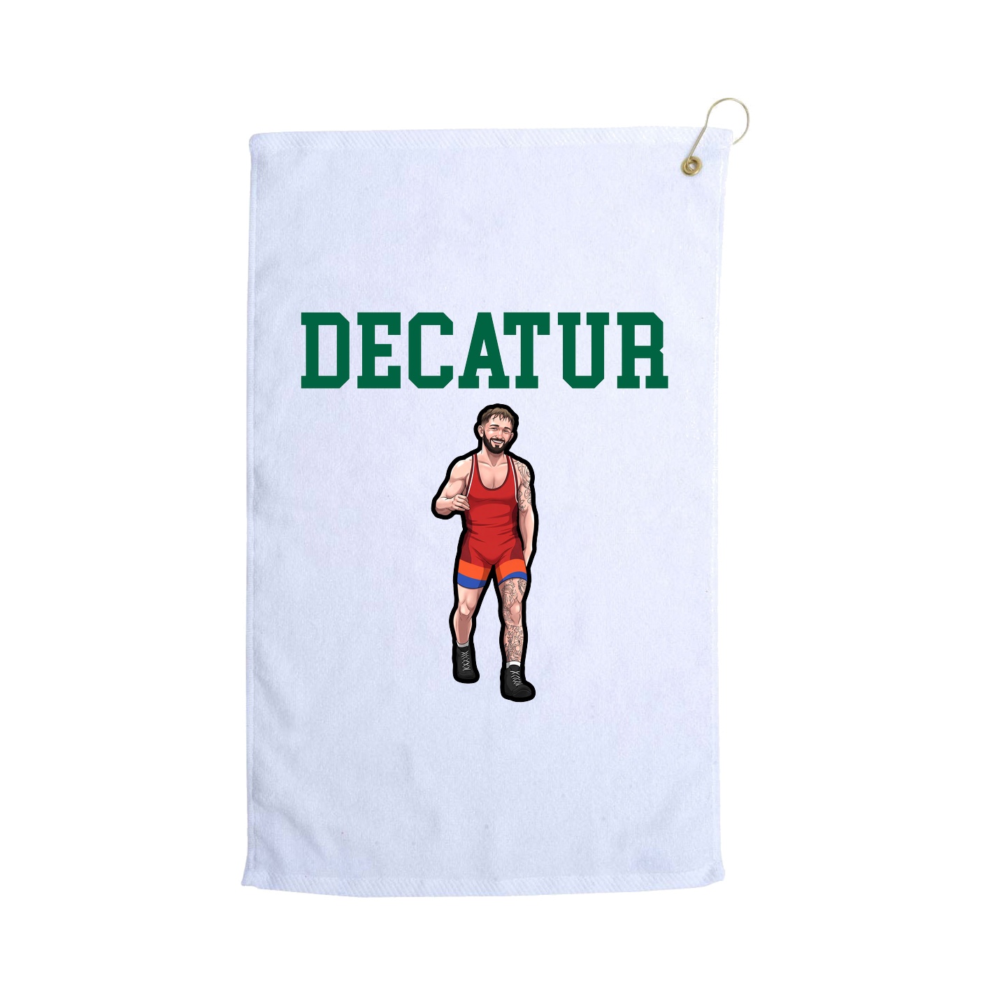 Golf Towel — Shirsey in White