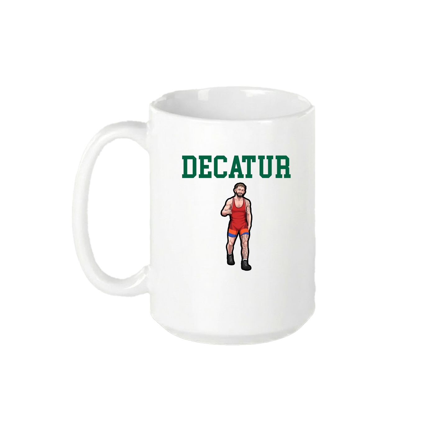 15oz Coffee Mug — Shirsey in White