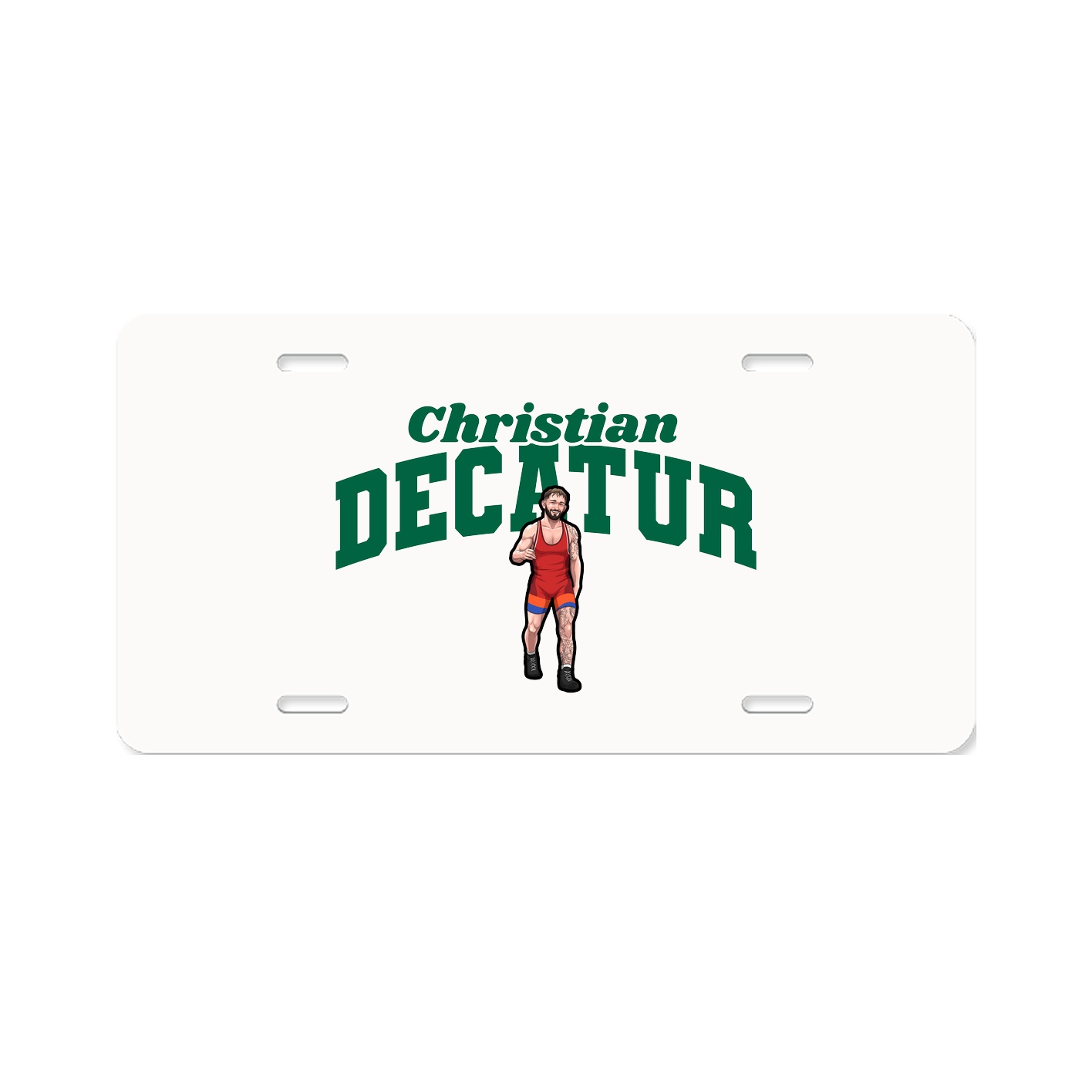 License Plate — Signature Arch in Classic
