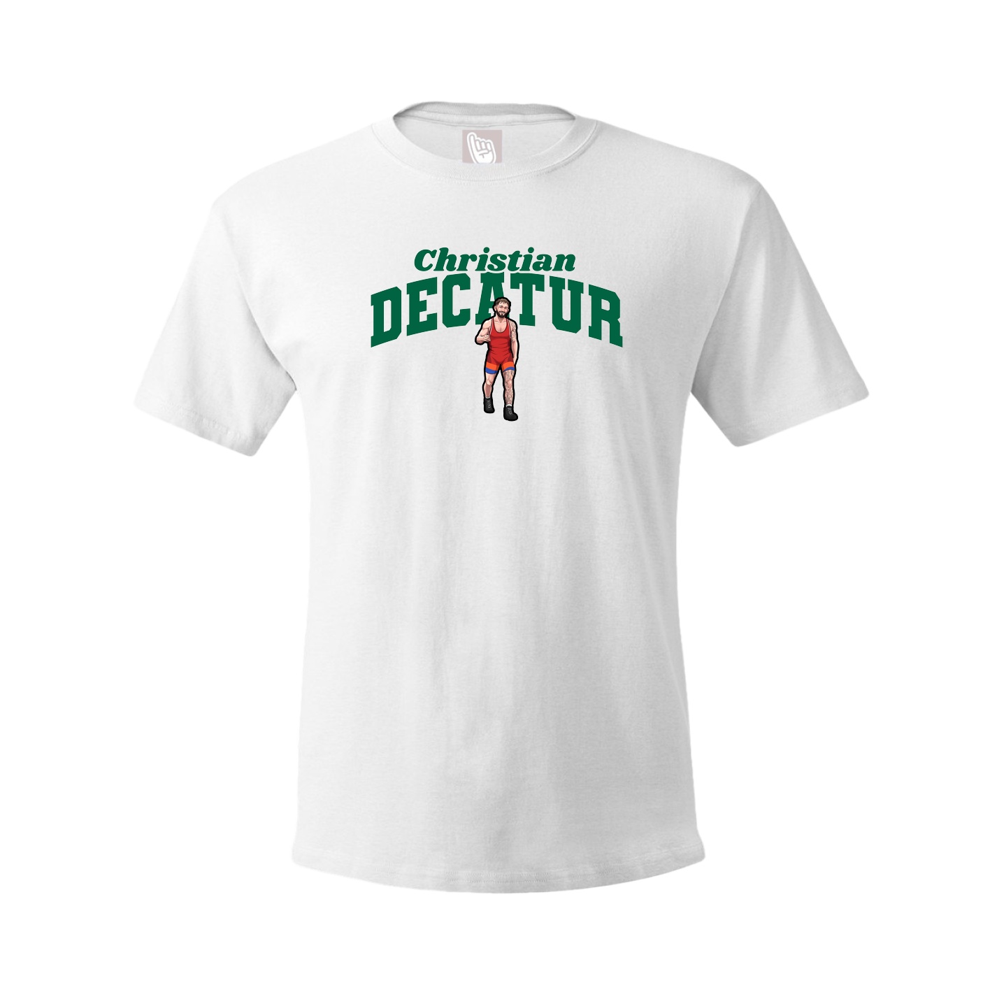 Youth Tee — Signature Arch in White