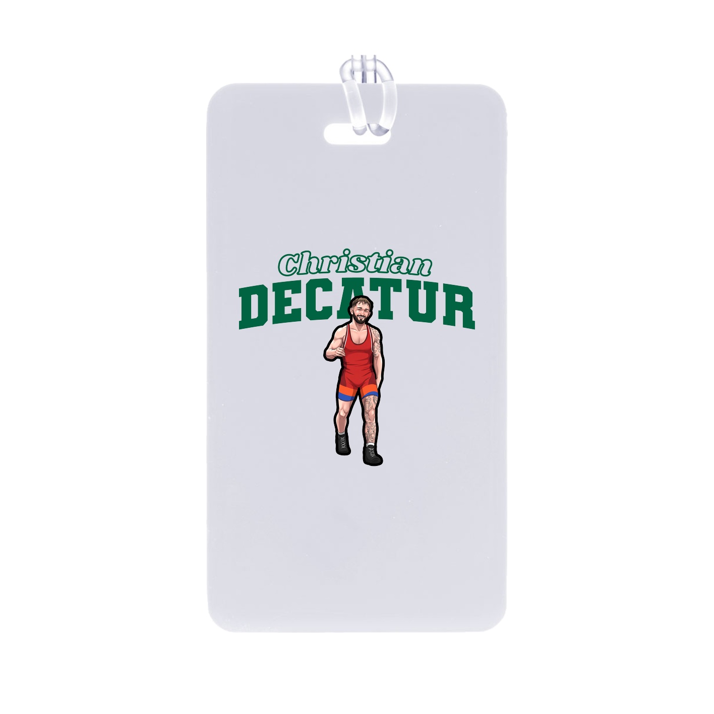 Bag Tag — Name Arch in Classic