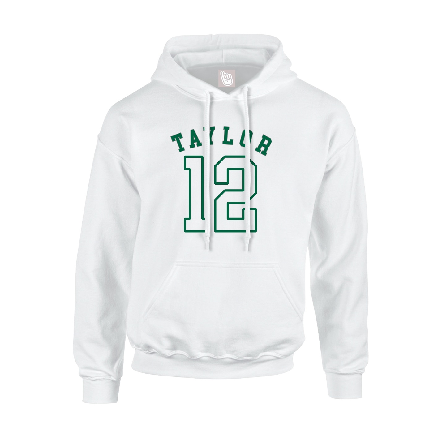 Hoodie — Shirsey Arch in White