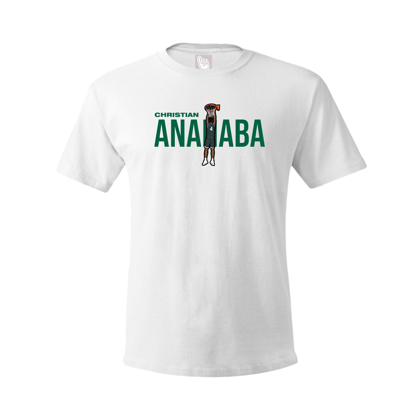 Youth Tee — Player Name in White