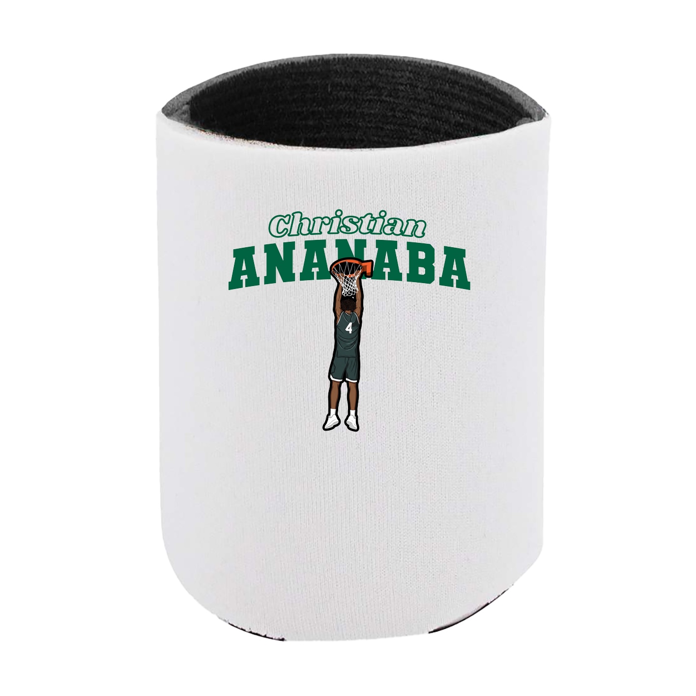 Can Holder — Name Arch in White