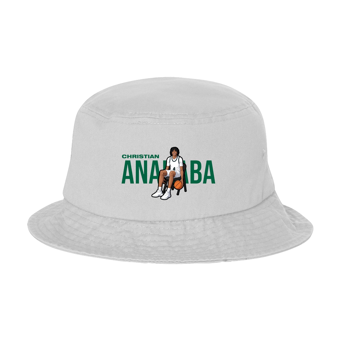 Bucket Cap — Player Name in White