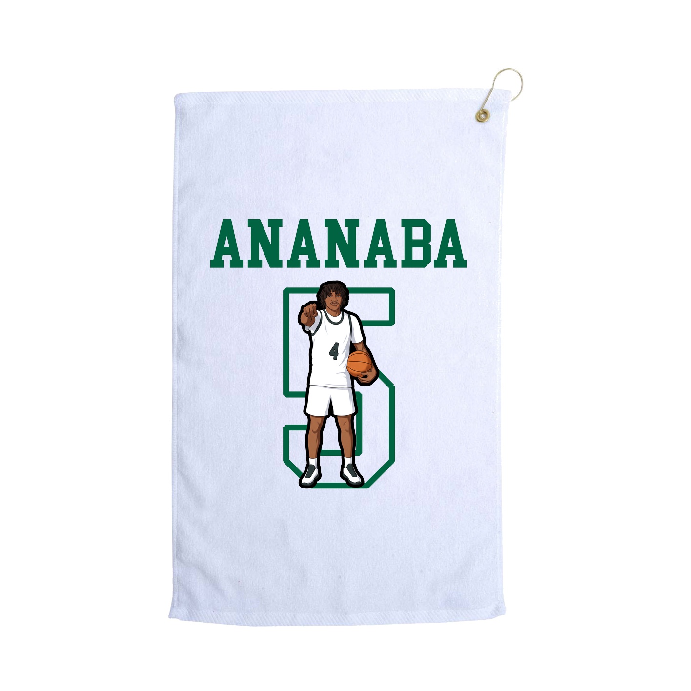 Golf Towel — Shirsey in White