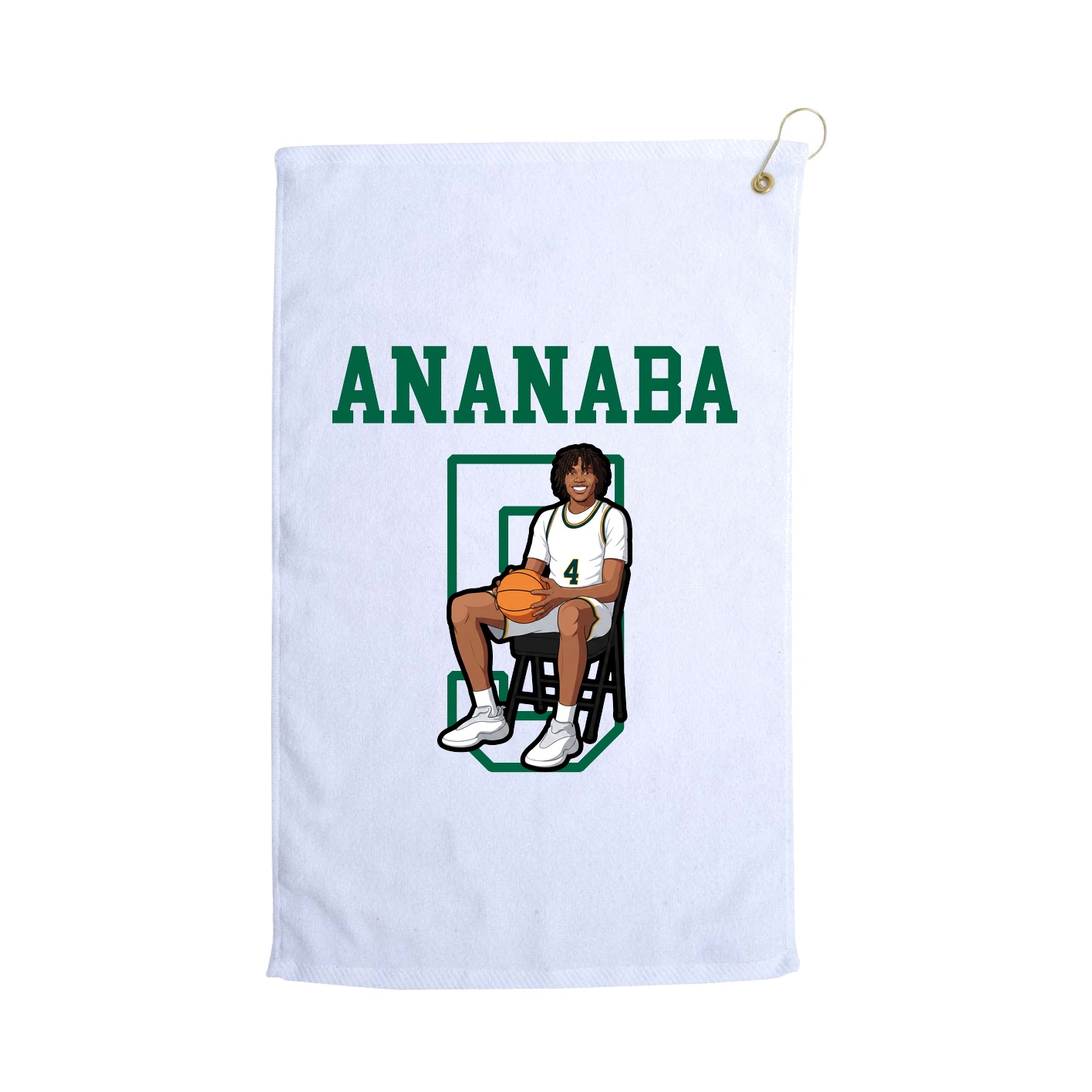 Golf Towel — Shirsey in White