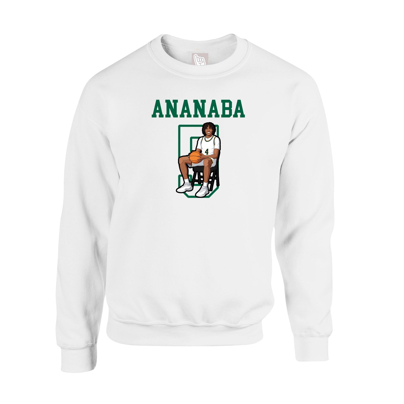 Fleece Crew — Shirsey in White