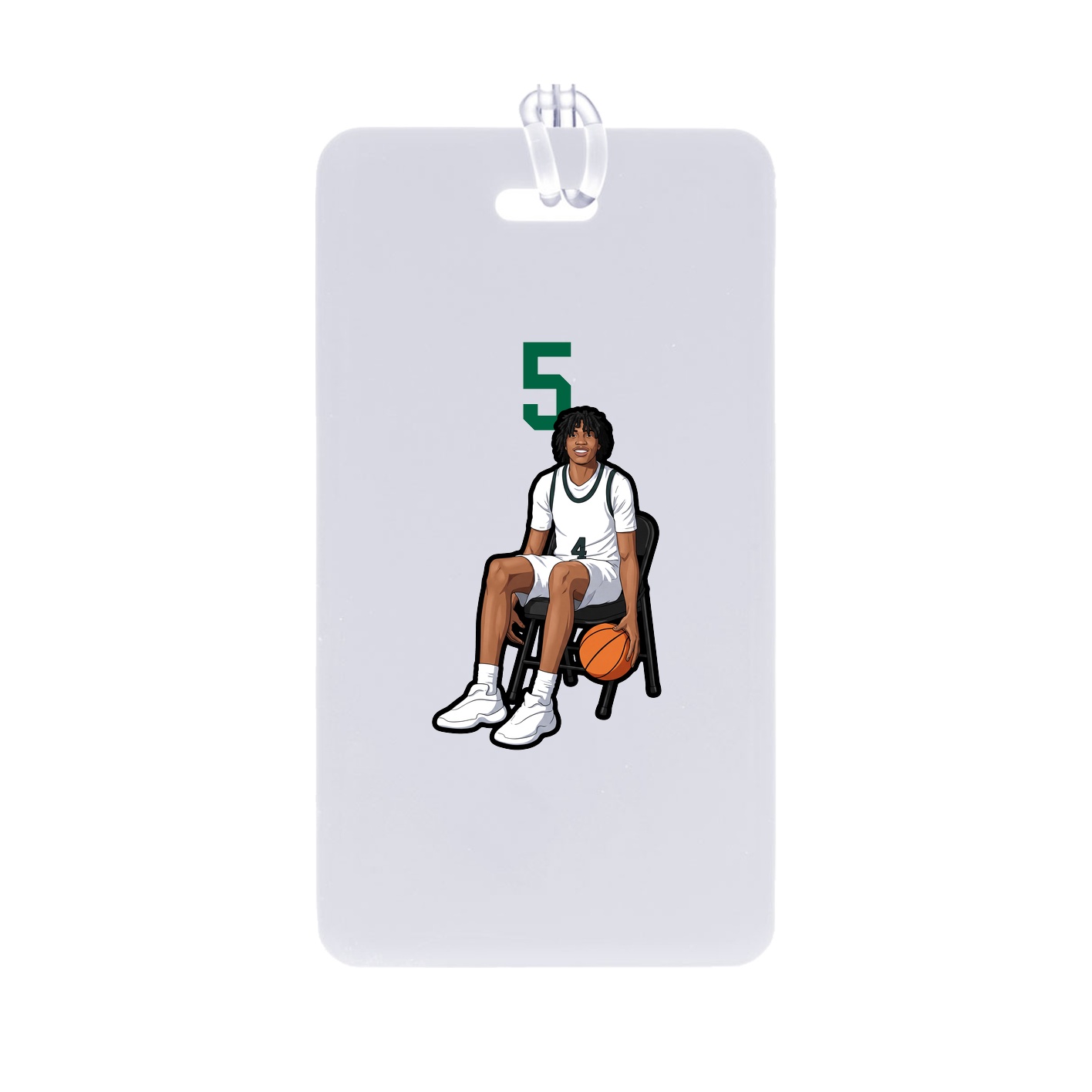 Bag Tag — Number Top in Classic