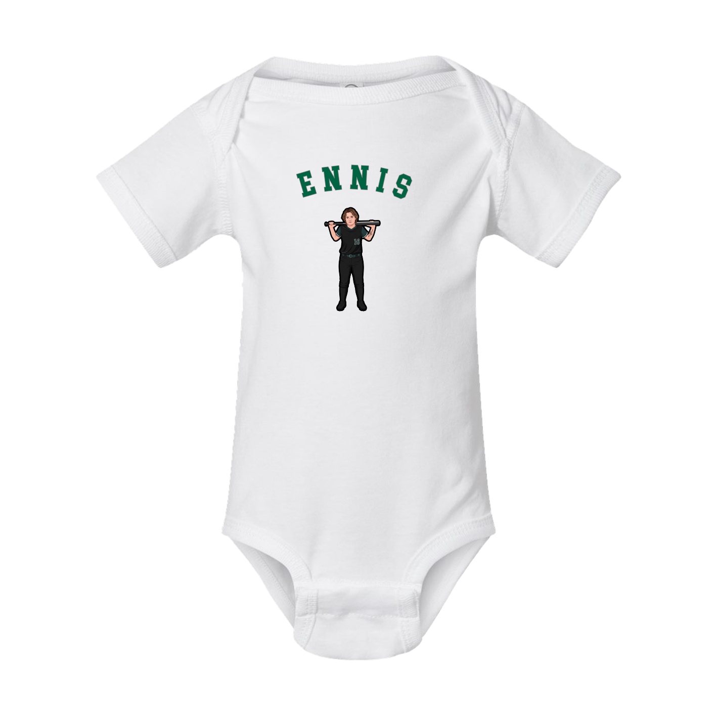 Baby Onesie — Shirsey Arch in White