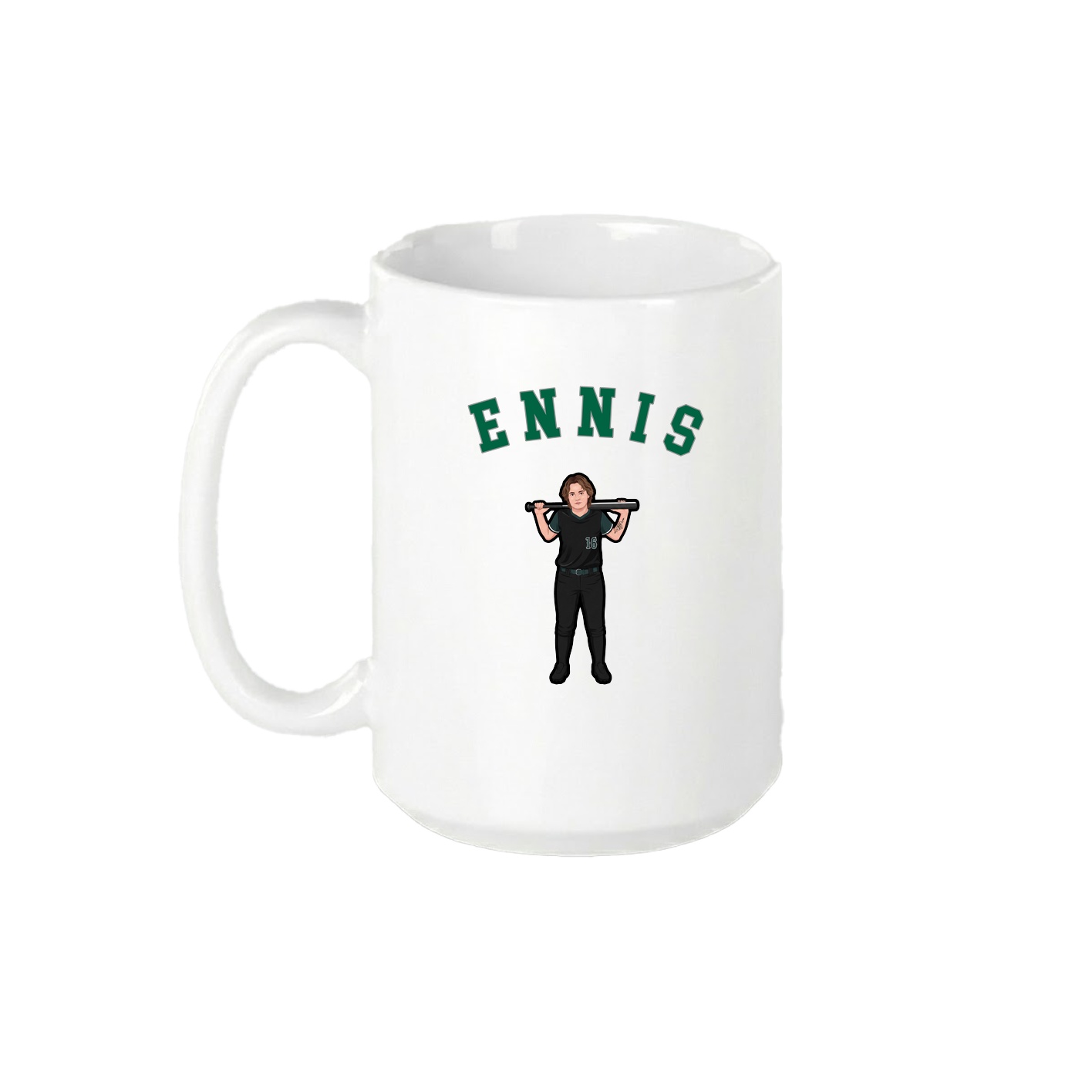 15oz Coffee Mug — Shirsey Arch in White