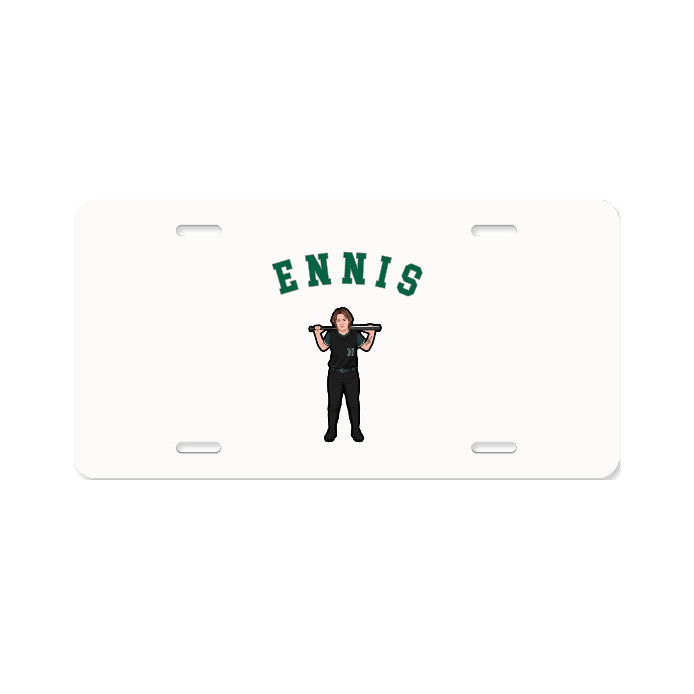 License Plate — Shirsey Arch in Classic