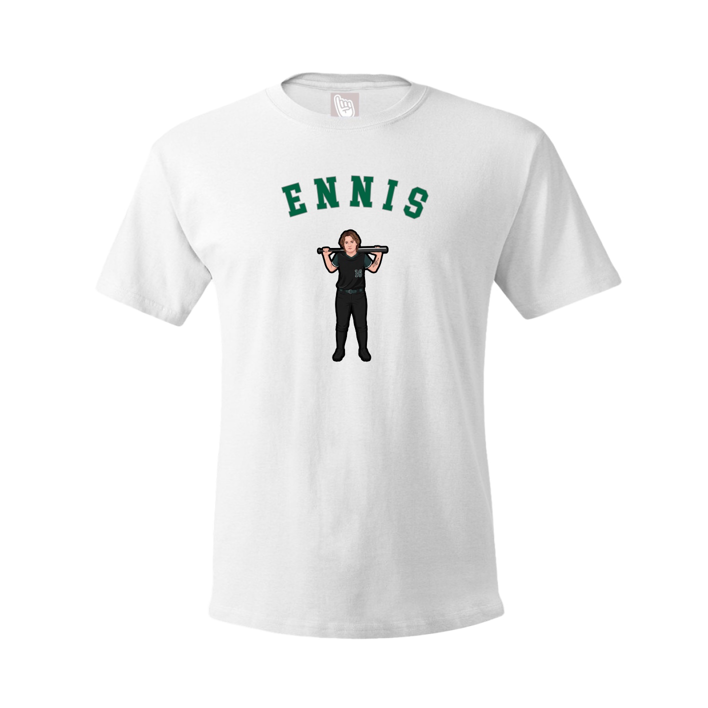 Youth Tee — Shirsey Arch in White