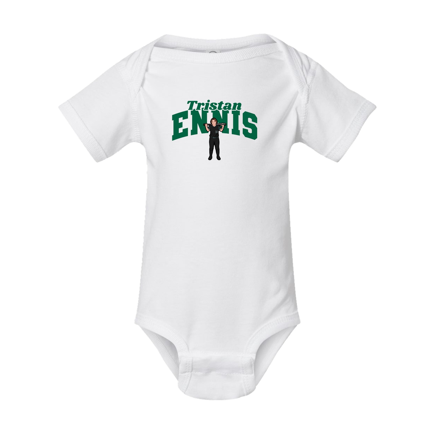 Baby Onesie — Signature Arch in White