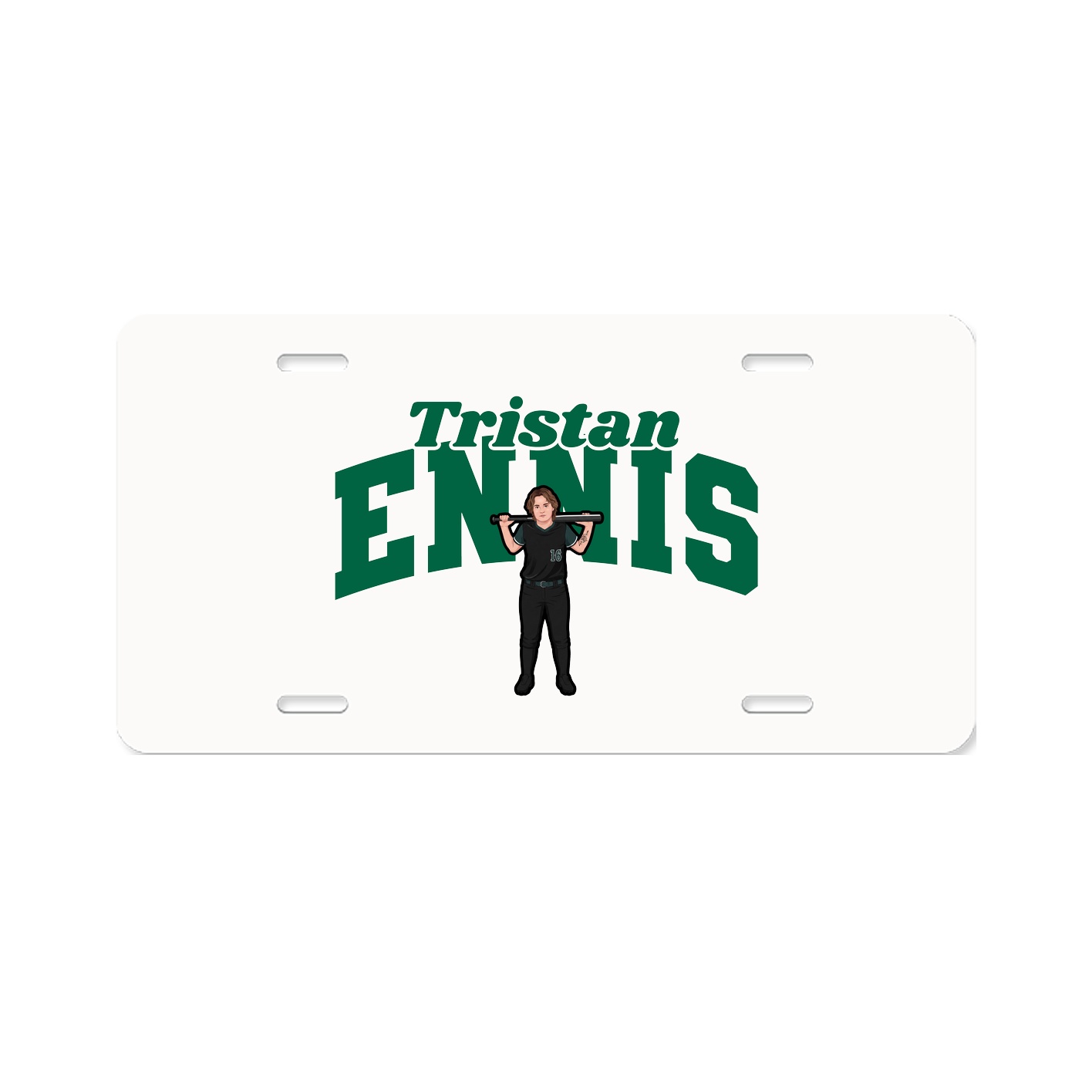 License Plate — Signature Arch in Classic