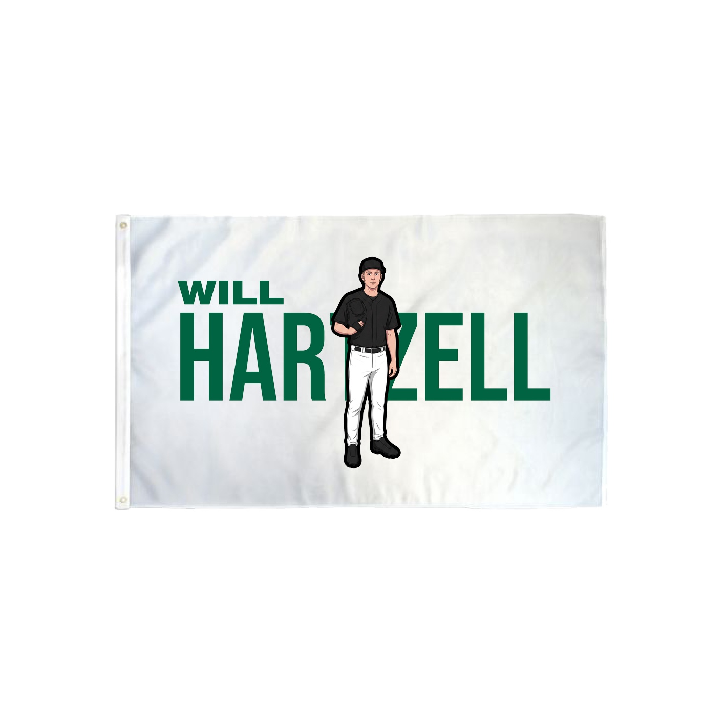 3x5 Flag — Player Name in Classic