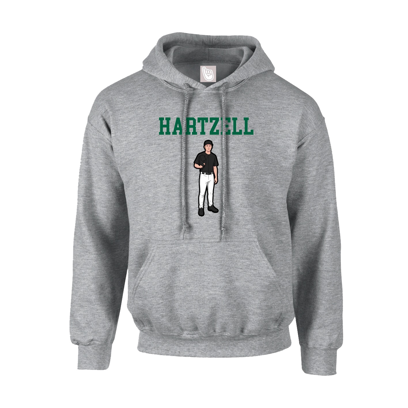 Hoodie — Shirsey in Grey