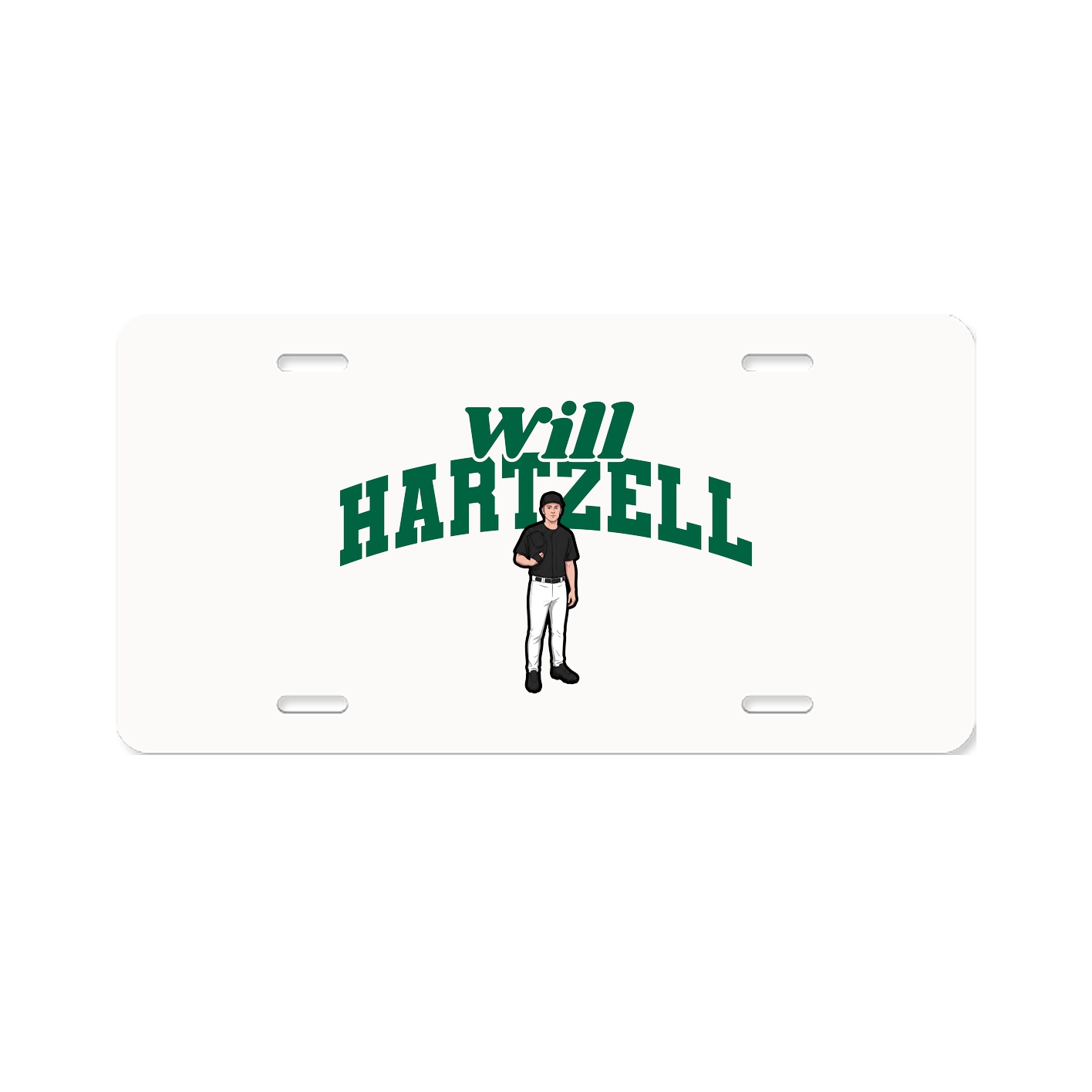 License Plate — Signature Arch in Classic