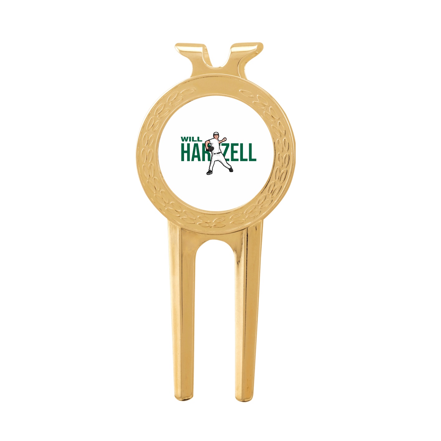 Divot Tool with Ball Marker — Player Name in Classic