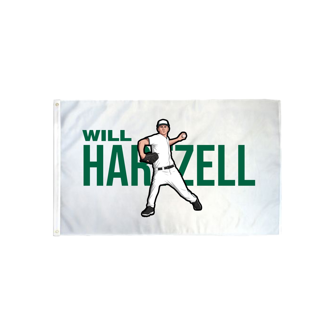 3x5 Flag — Player Name in Classic