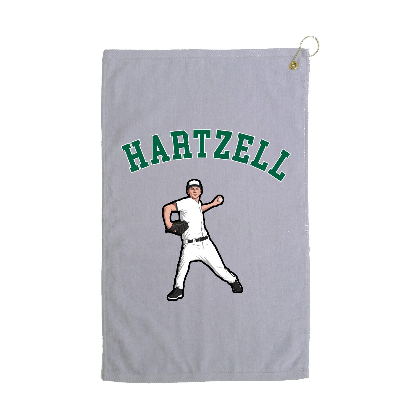 Golf Towel — Shirsey Arch in Grey