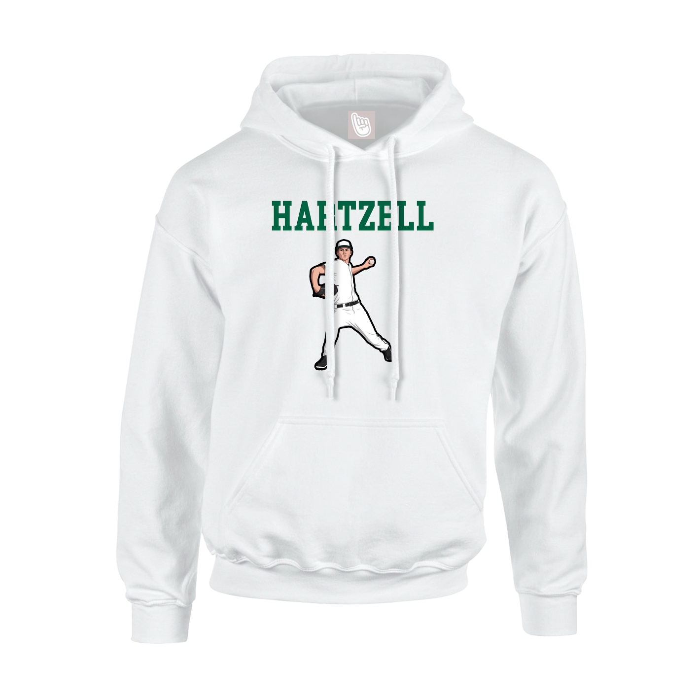 Youth Hoodie — Shirsey in White