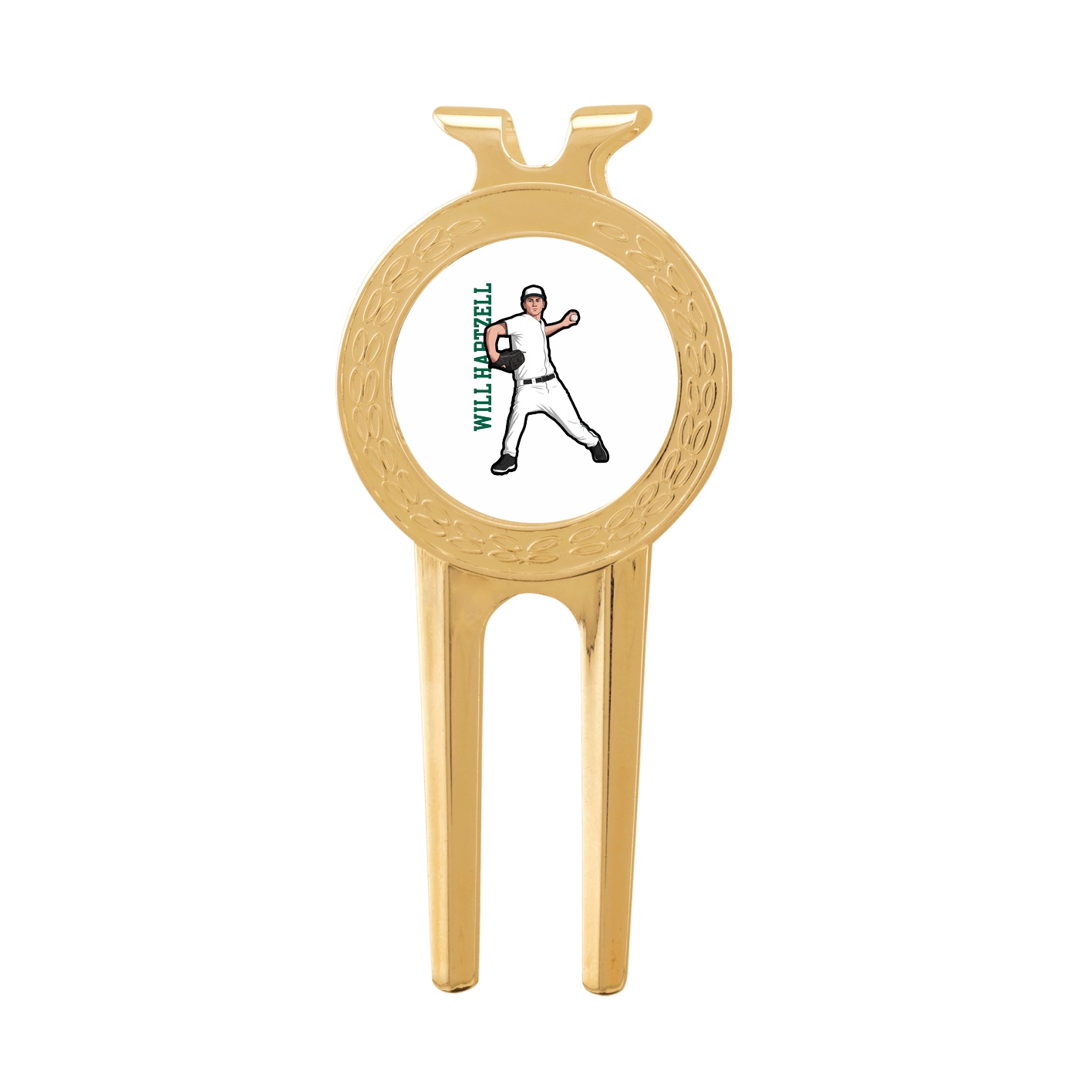 Divot Tool with Ball Marker — Name Vertical in Classic