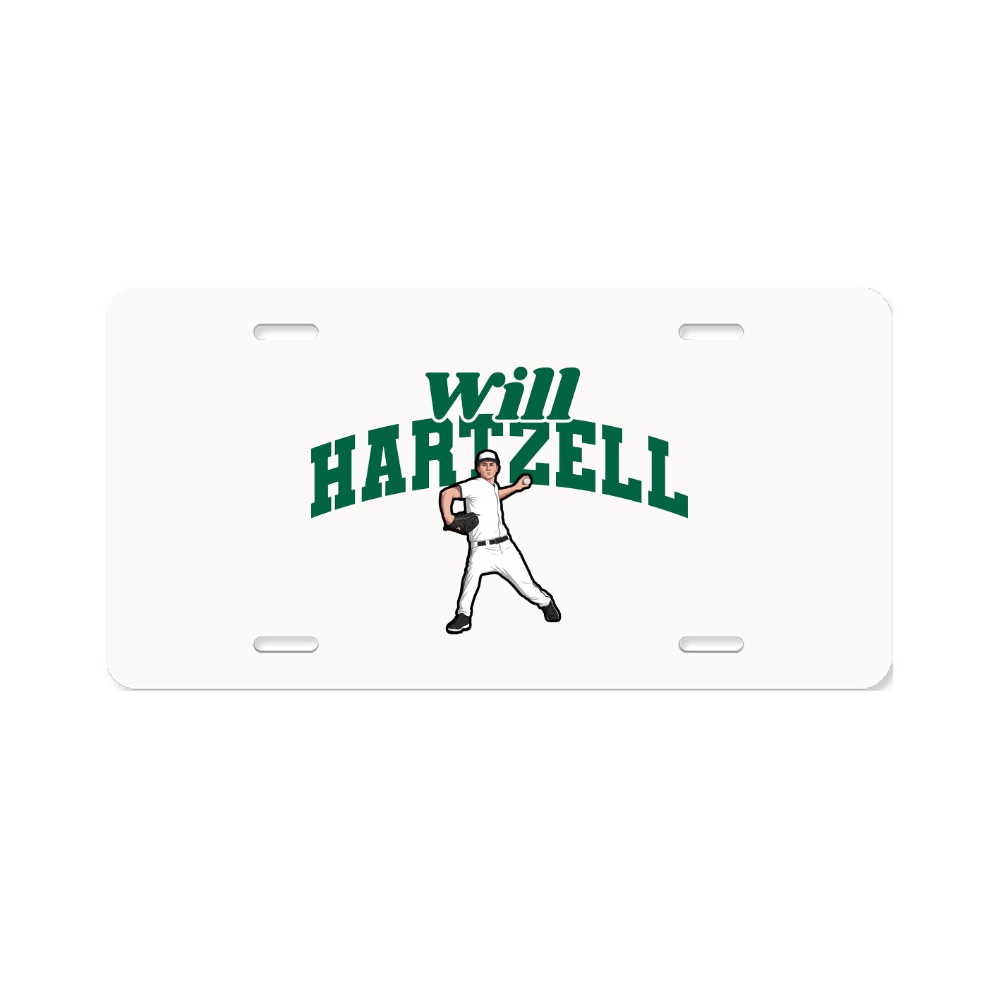License Plate — Signature Arch in Classic