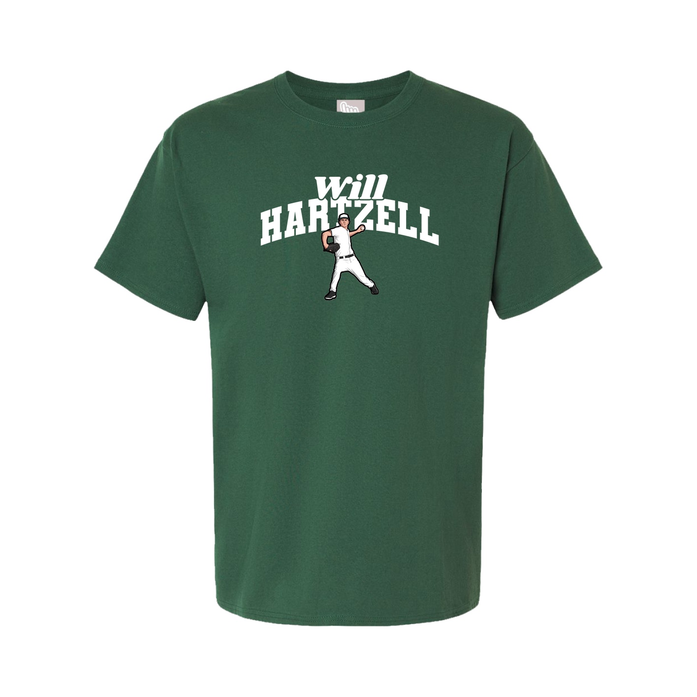 Youth Tee — Signature Arch in Green