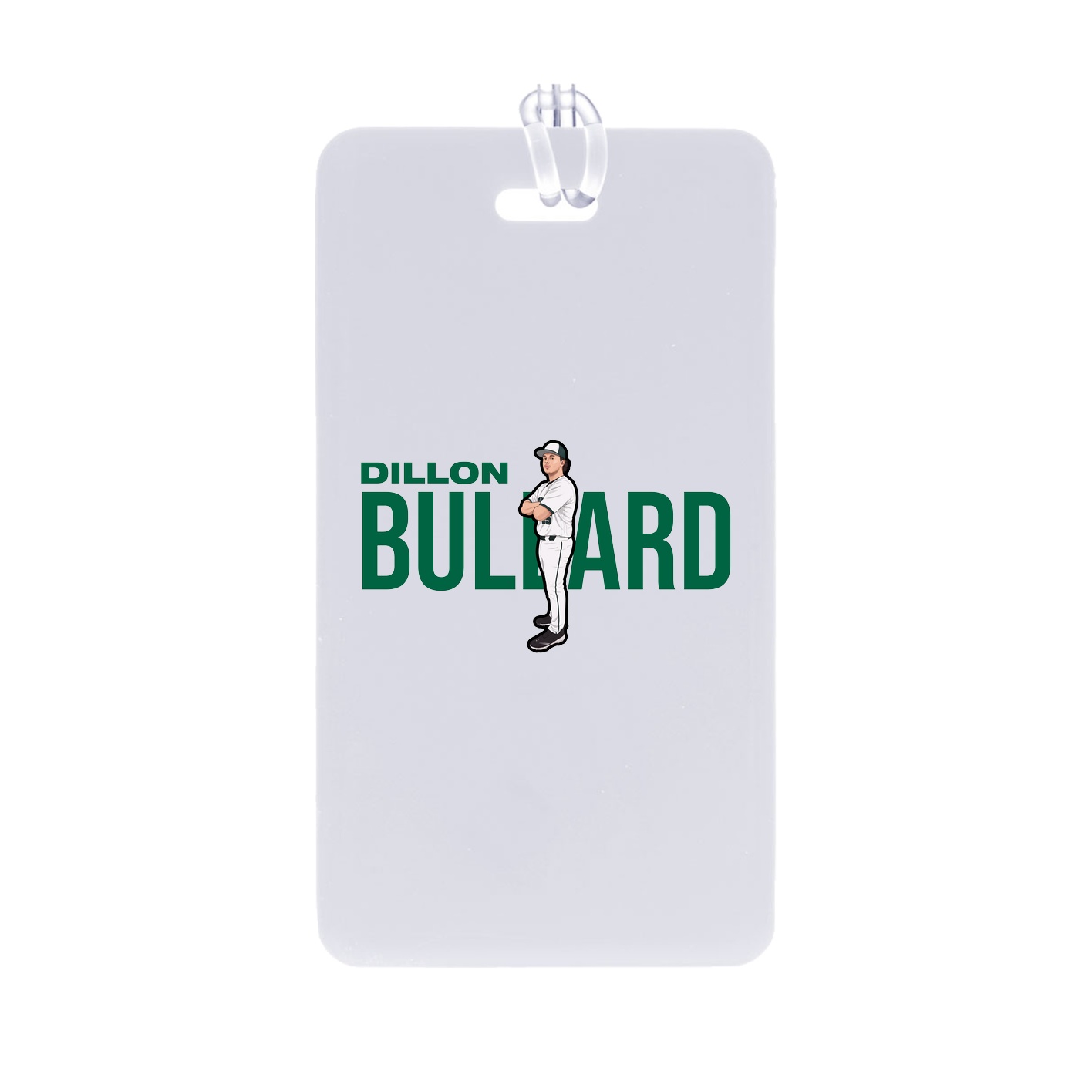 Bag Tag — Player Name in Classic