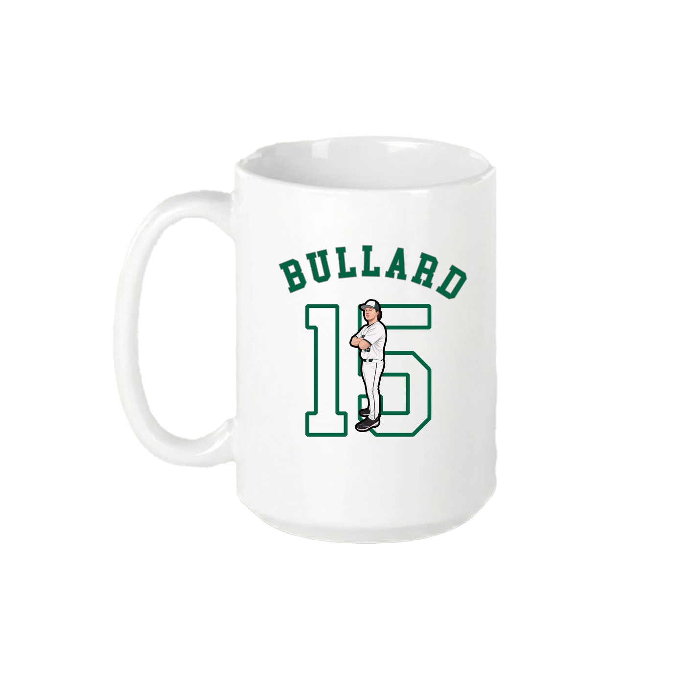15oz Coffee Mug — Shirsey Arch in White