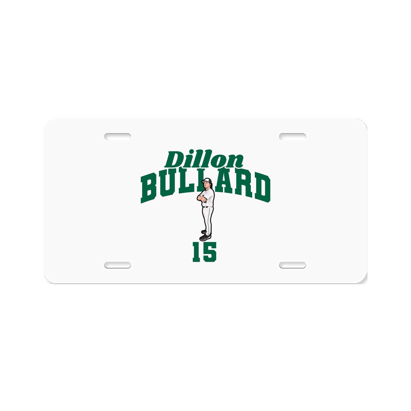License Plate — Signature Arch in Classic