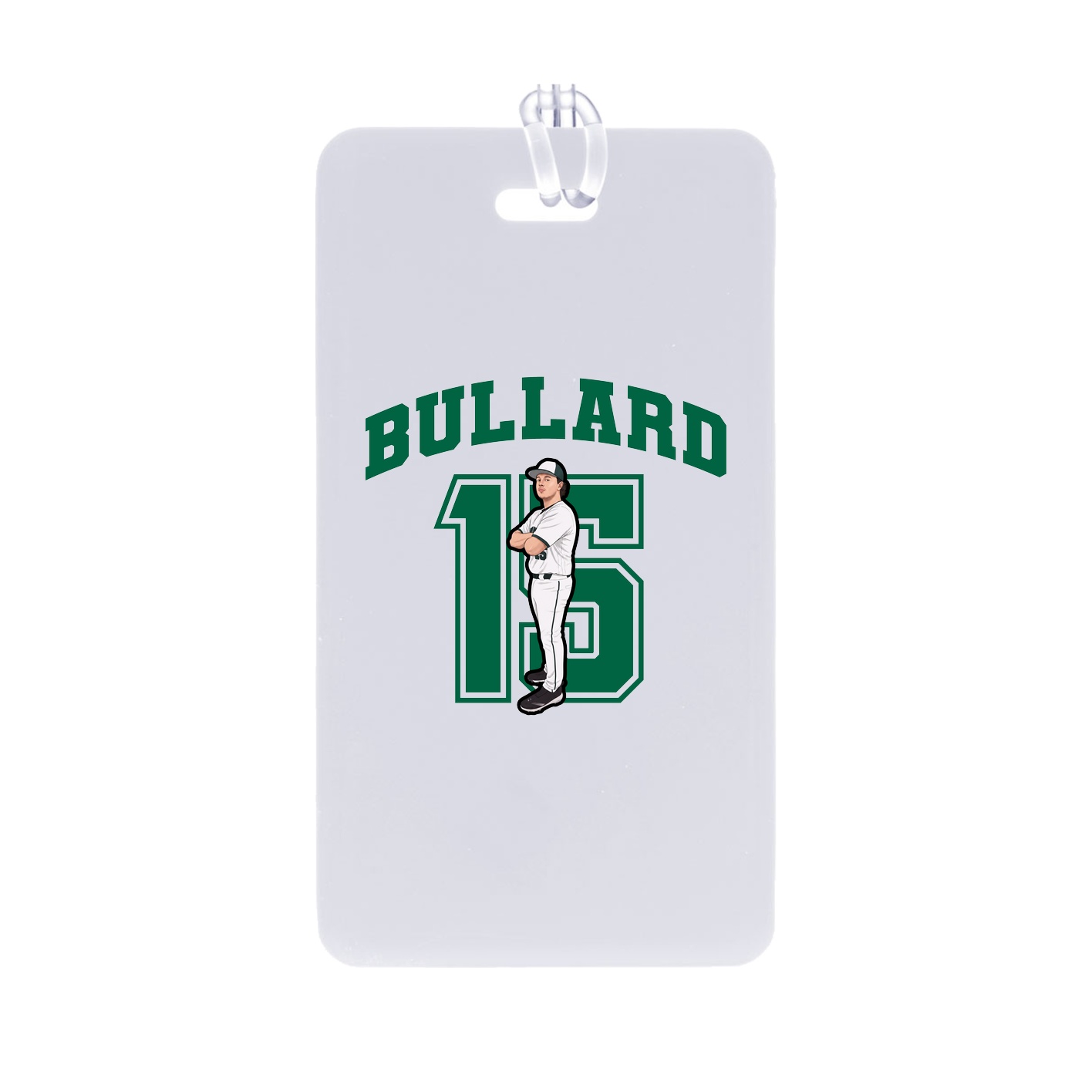 Bag Tag — Number in Classic