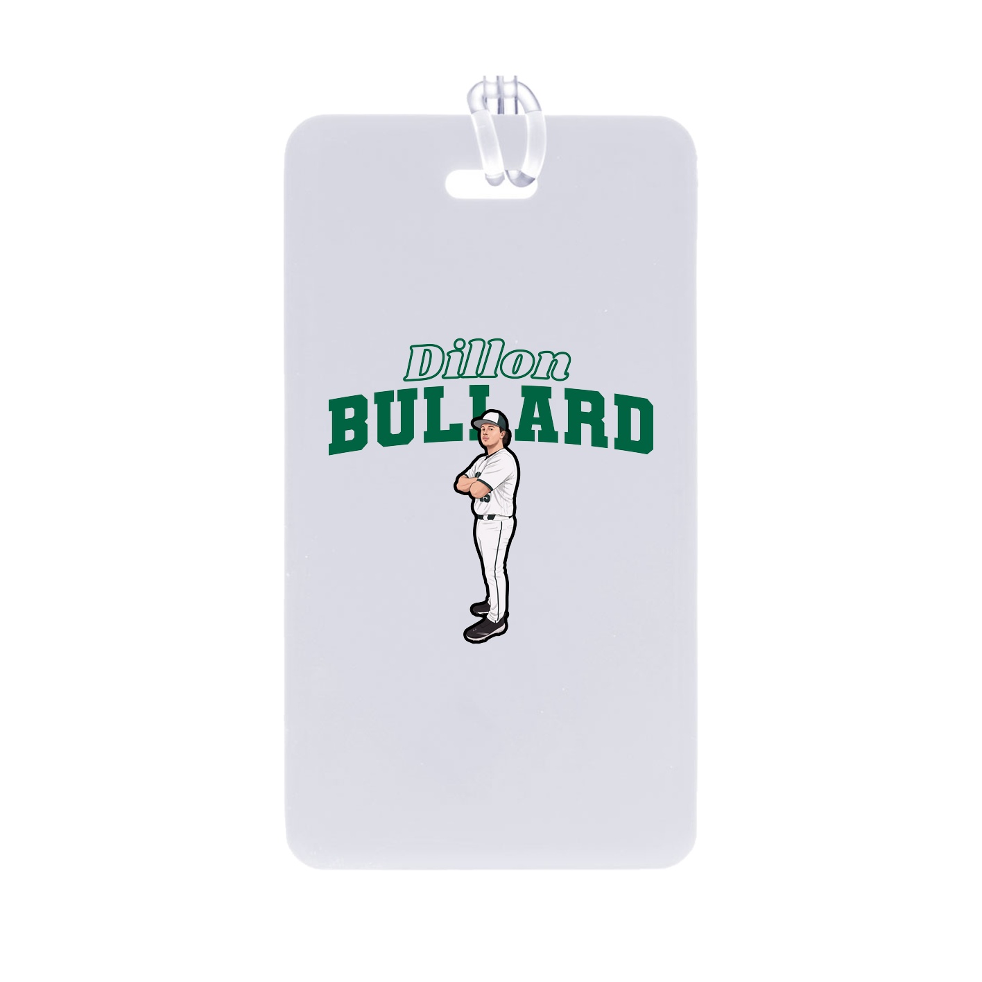 Bag Tag — Name Arch in Classic