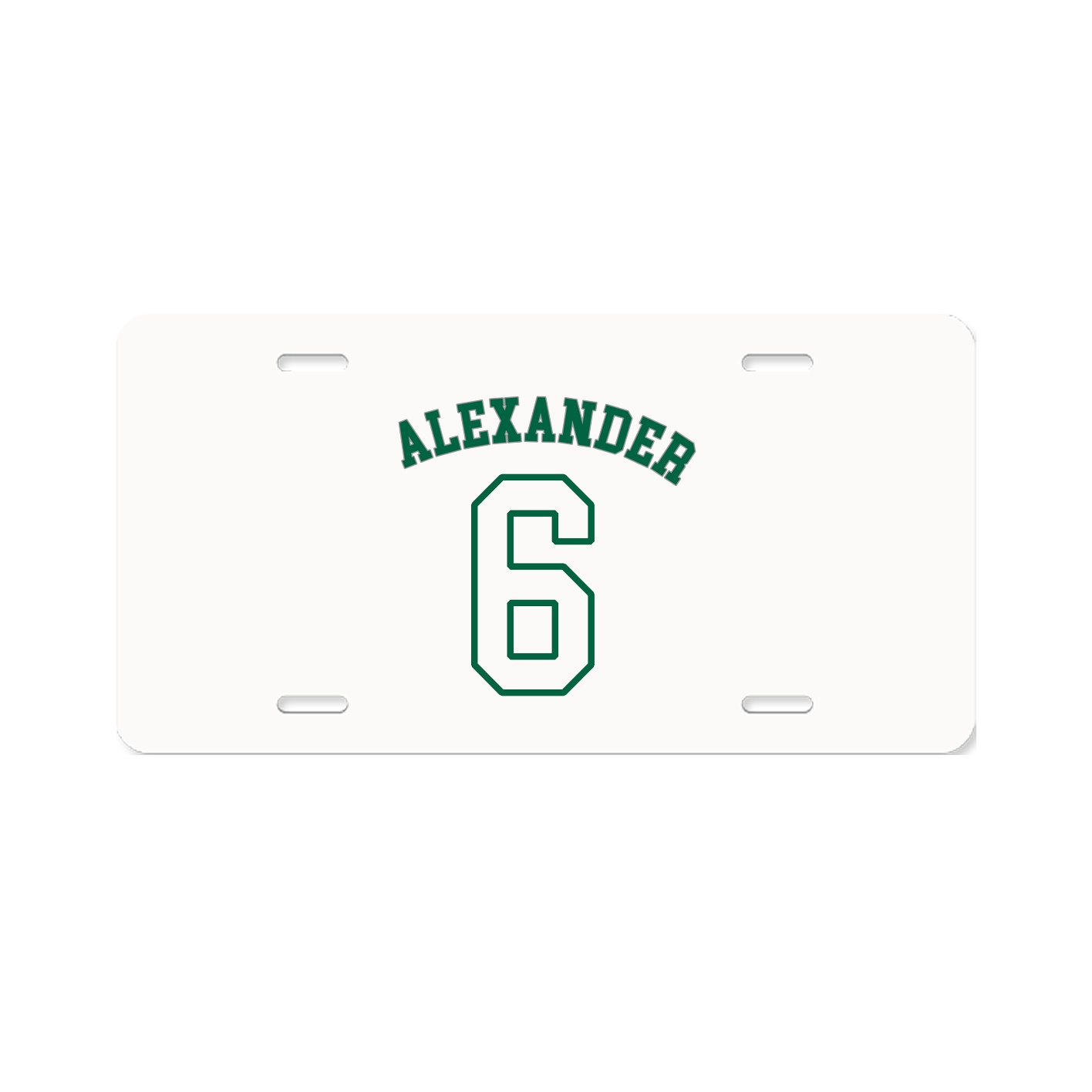 License Plate — Shirsey Arch in Classic