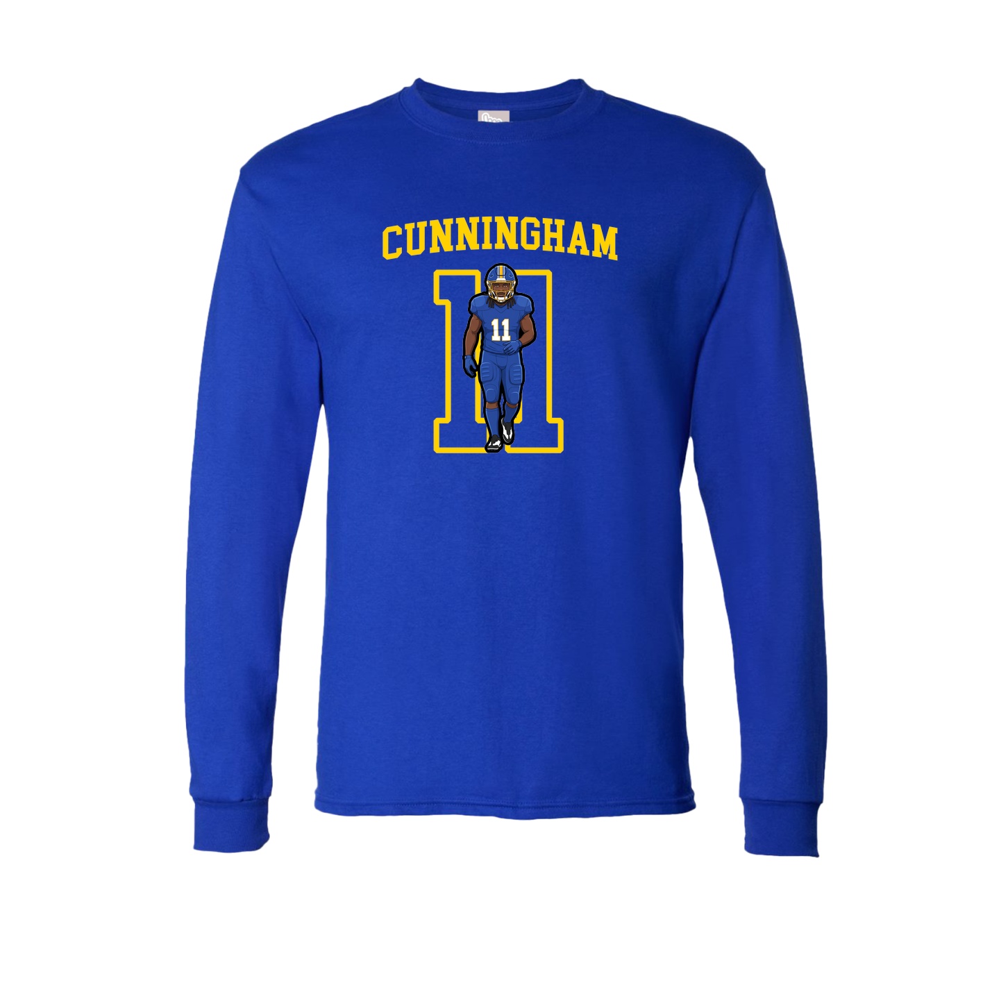 Long Sleeve Tee — Shirsey in Royal