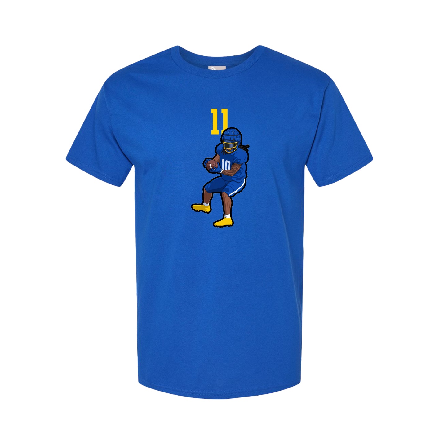 Youth Tee — Number Top in Royal