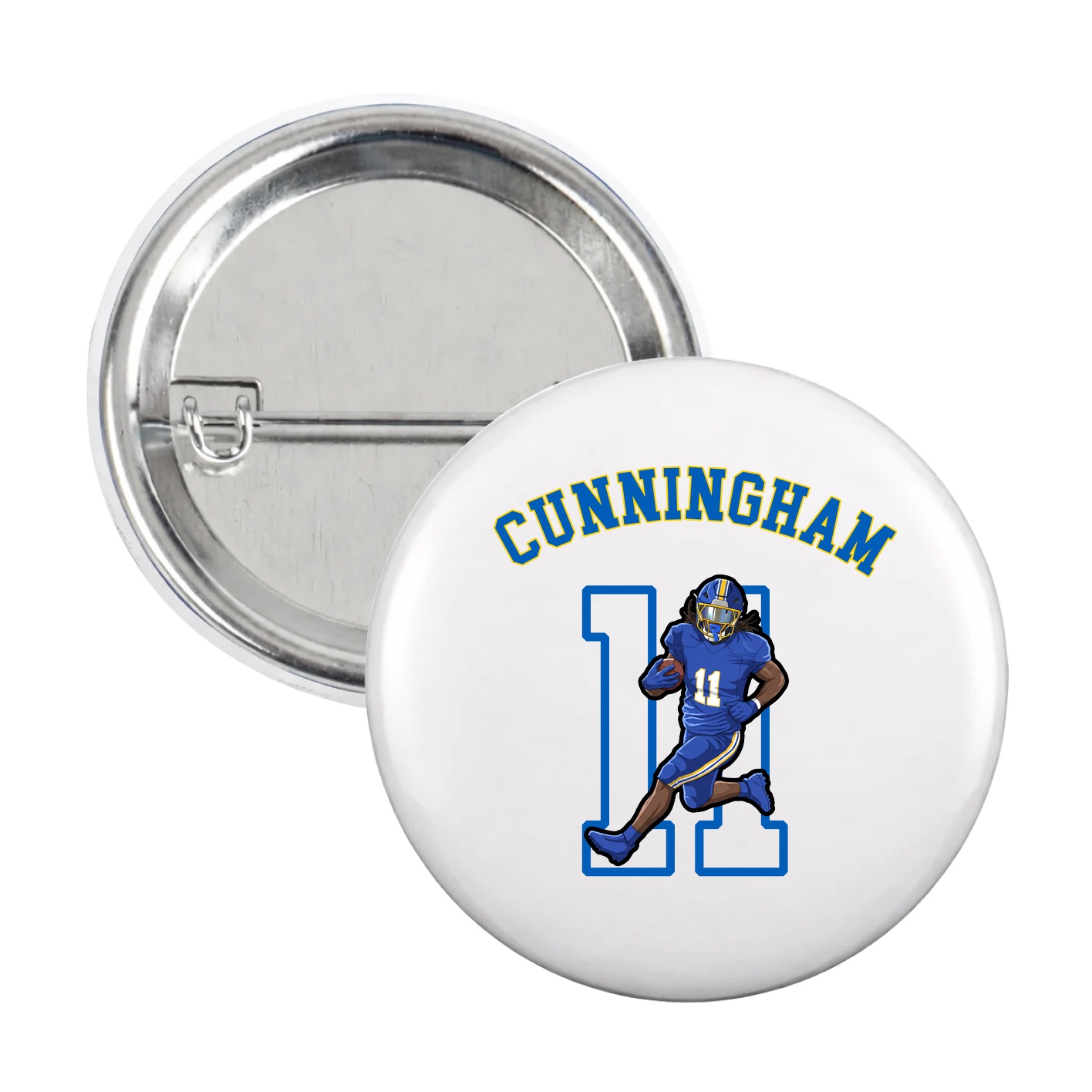Game Day Button — Shirsey Arch in White