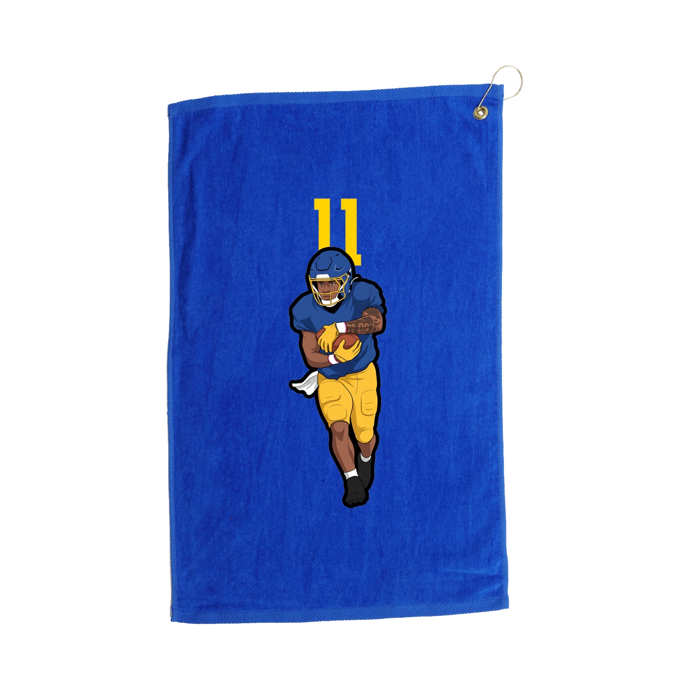 Golf Towel — Number Top in Royal