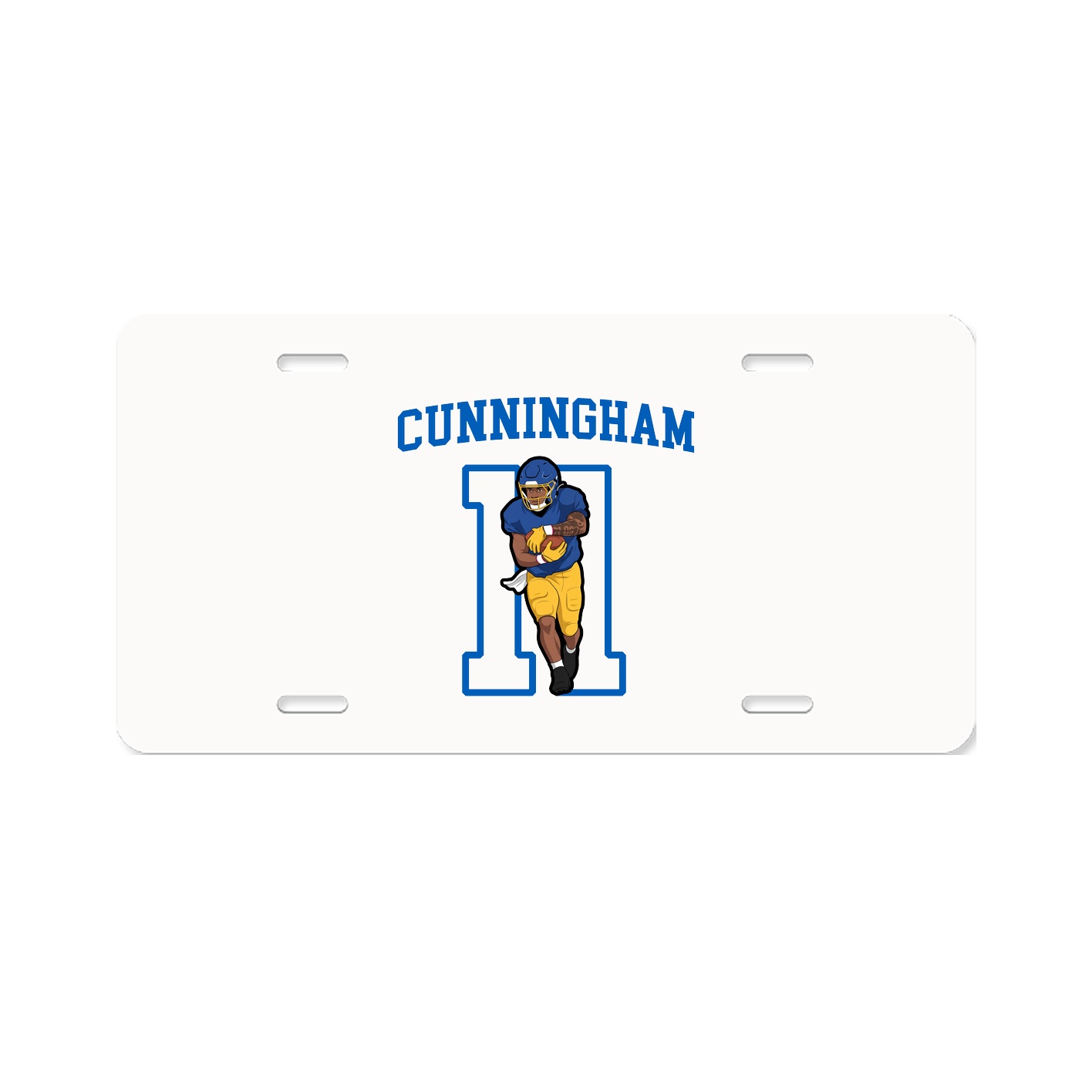 Aluminum License Plate