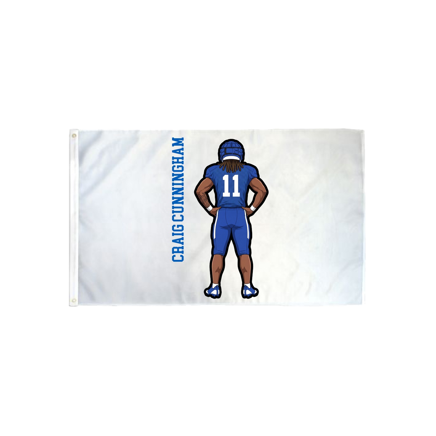 3x5 Flag — Name Vertical in Classic