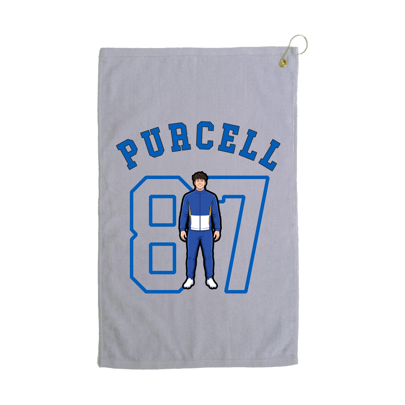 Golf Towel — Shirsey Arch in Grey