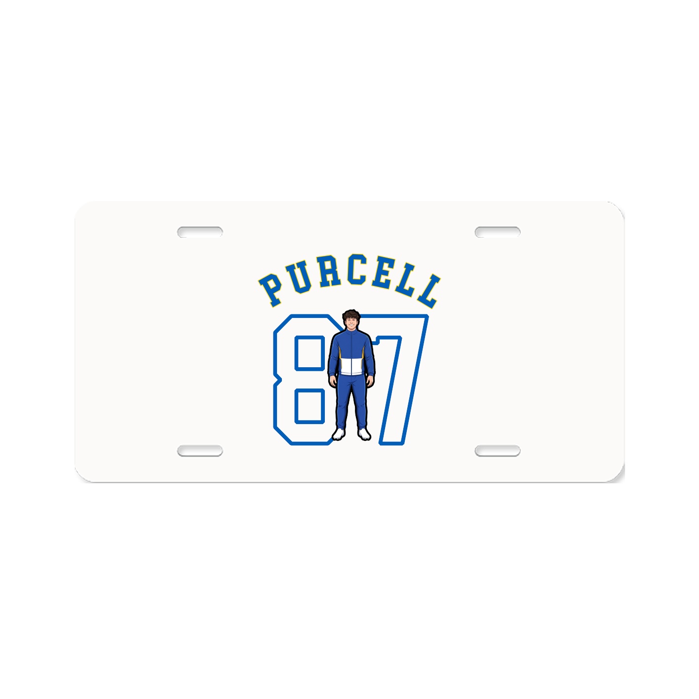 License Plate — Shirsey Arch in Classic
