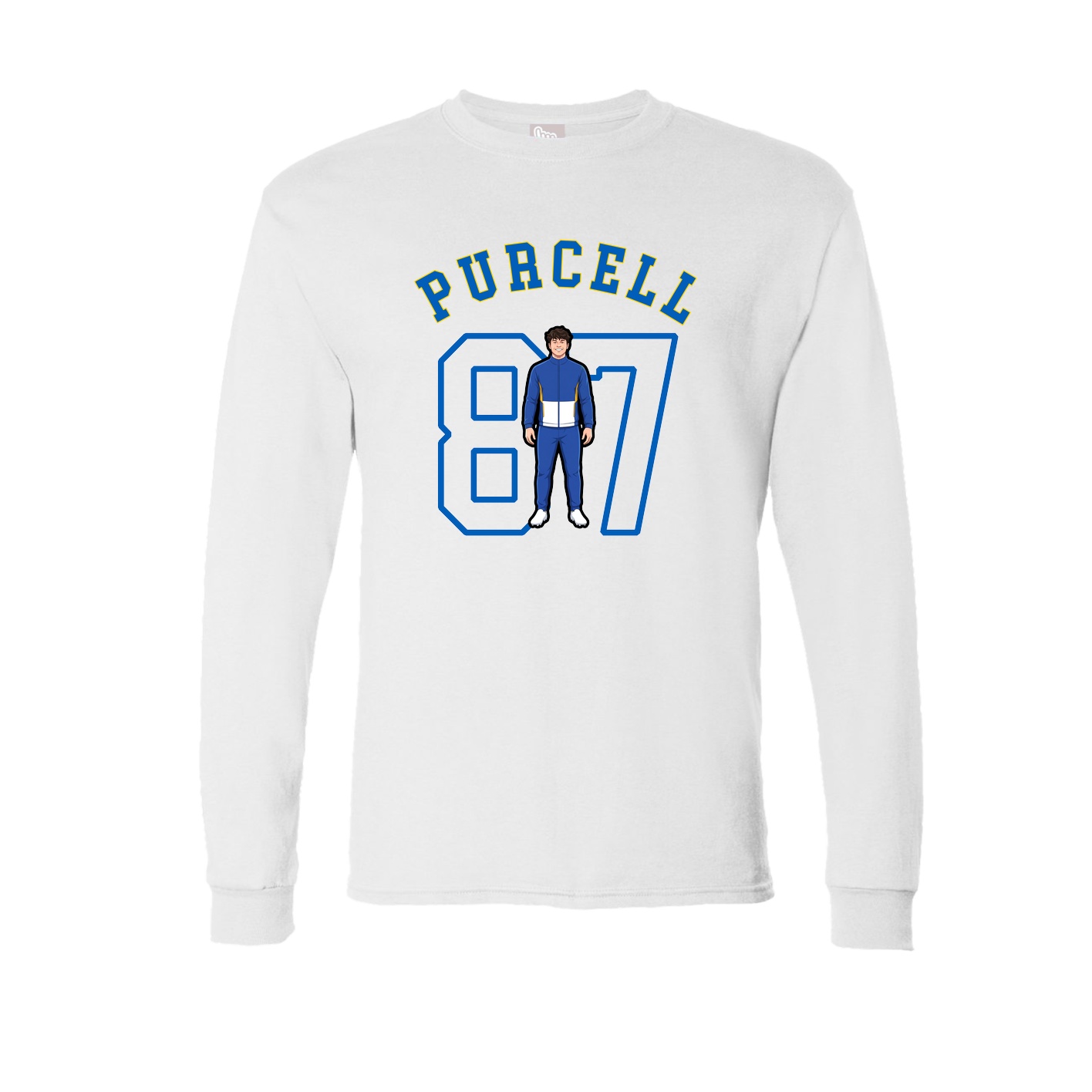 Long Sleeve Tee — Shirsey Arch in White