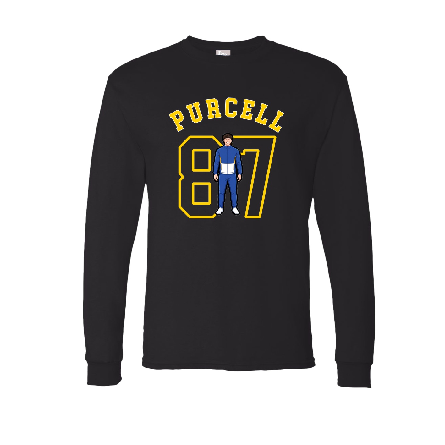 Long Sleeve Tee — Shirsey Arch in Black