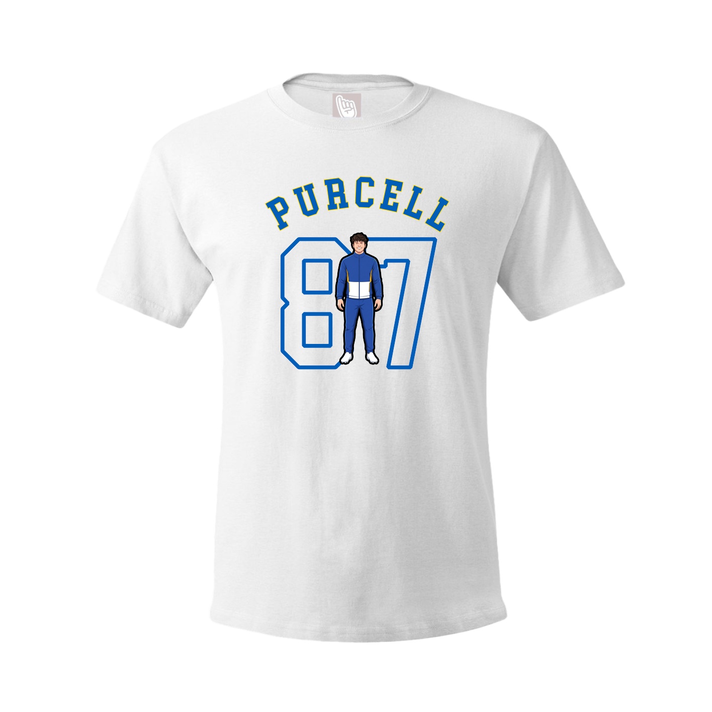 Youth Tee — Shirsey Arch in White