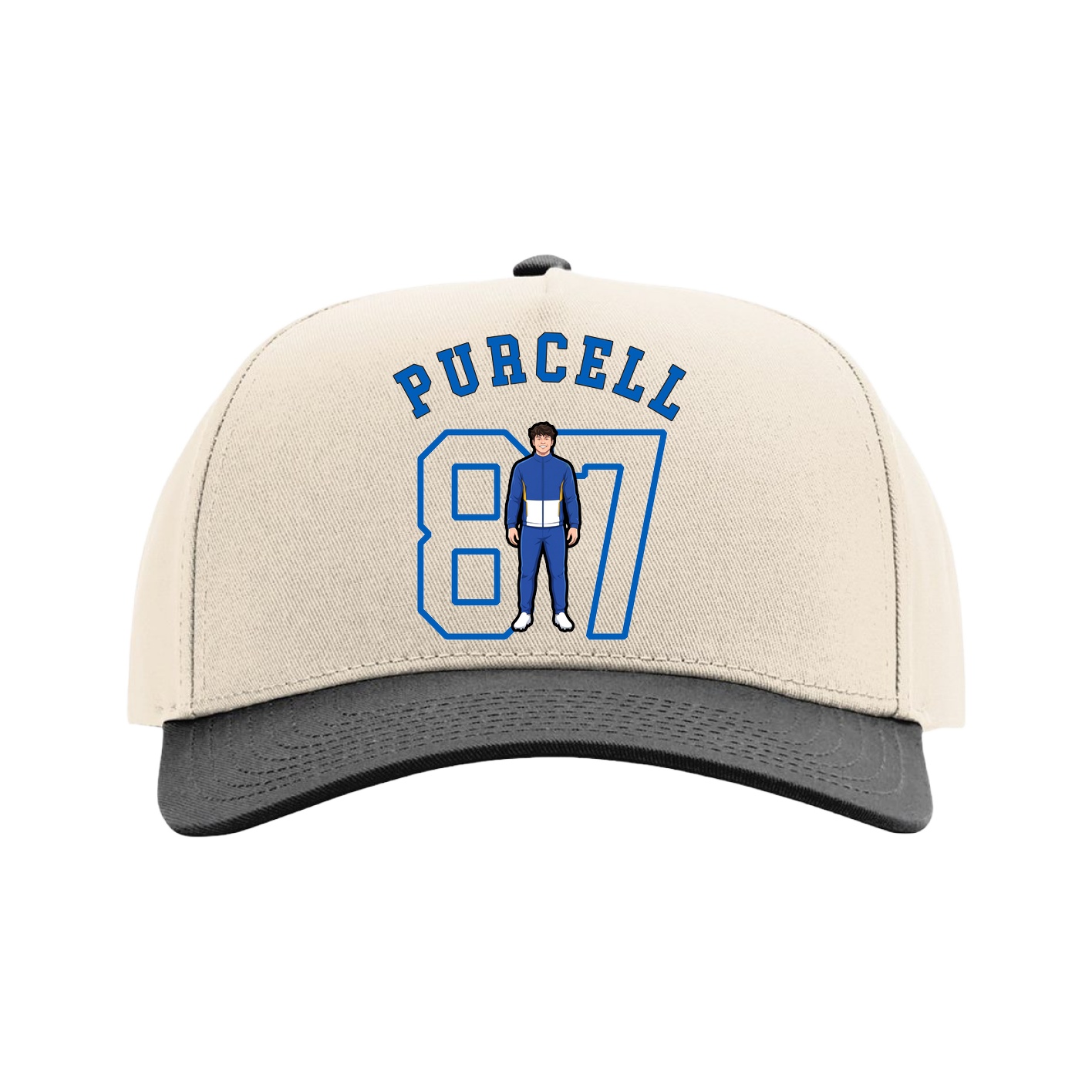 Full Fabric Five-Panel Champ Cap