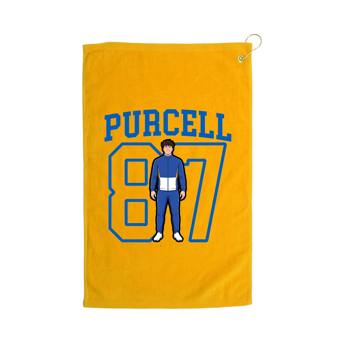 Golf Towel — Shirsey in Gold